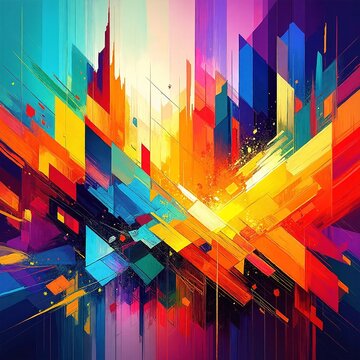 vibrant abstract hd wallpapers for iphone, featuring fluid gradients, soft light effects, and modern geometric shapes