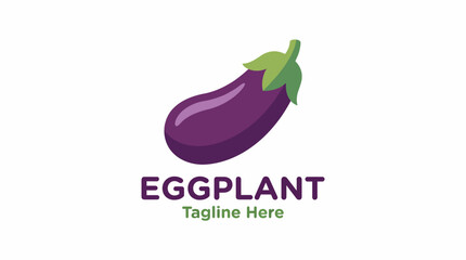This striking illustration of an eggplant with a leafy detail emphasizes the vegetable's beauty and culinary versatility, appealing to food and health enthusiasts alike. © Lvping