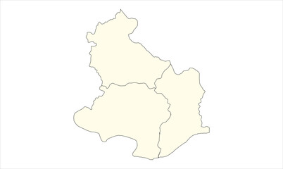 Obraz premium Kaushambi_District_map_blank illustration image graphic visual high quality professional visual content for digital media presentations marketing desi