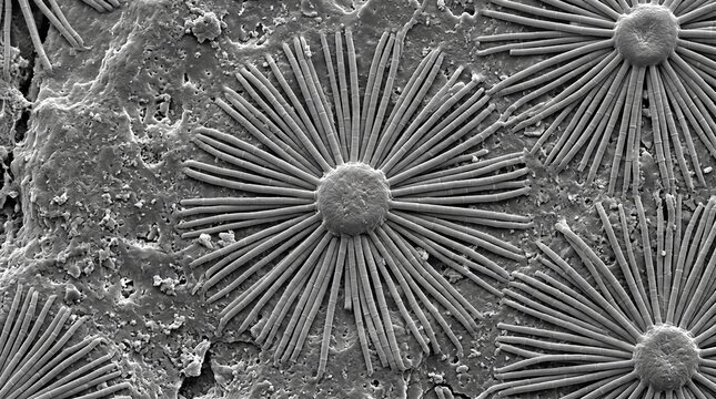 Cortical Actin Beneath Plasma Membrane of Red Blood Cell