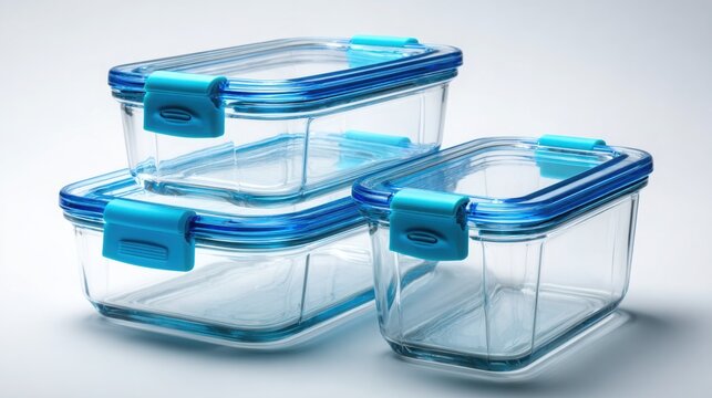 Stapler and staples on a blue background office stationery equipment isolated and simple business tool object view