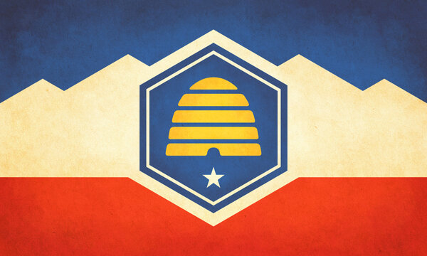 Utah - vintage flag