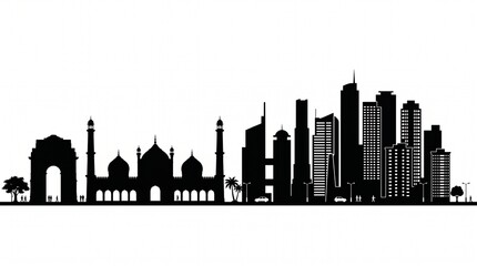 Obraz premium new york city skyline