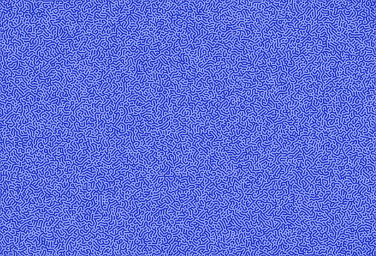 vibrant blue reaction diffusion seamless texture background