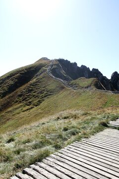 Le puy de Sancy en Auvergne , Puy de D&ocirc;me