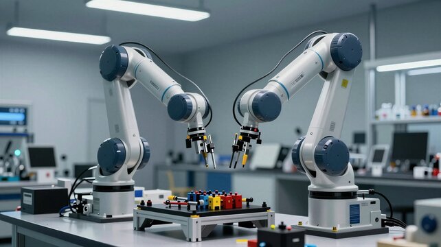 Self Replicating Robotic Arm Assembly