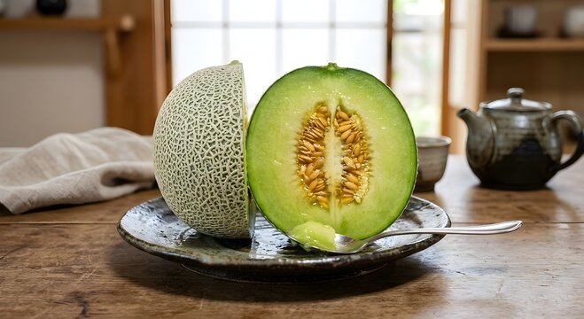 Premium Japanese Musk Melon: Luxury Fruit Gift