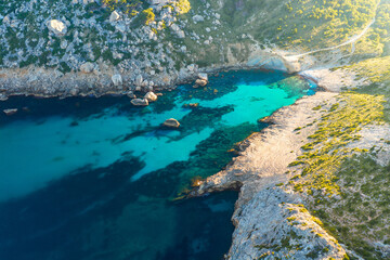 Fototapeta premium Cala Figuera Mallorca Majorca Spain
