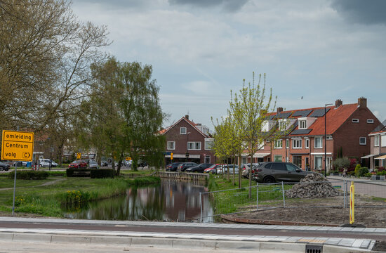 europe, neatherlands, valendam street view