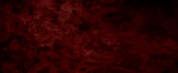 Dreckige rote grunge Textur als breiter Banner © kebox