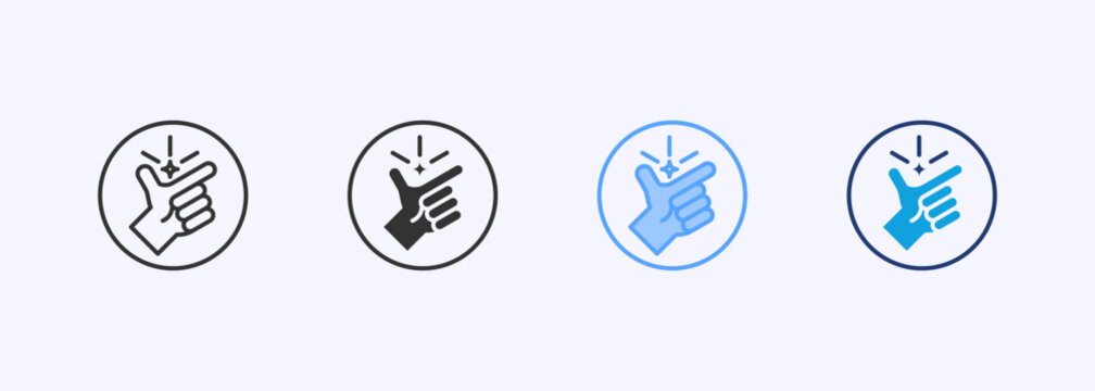 Effortless Icon Set Color Multiple Style Collection Illustration