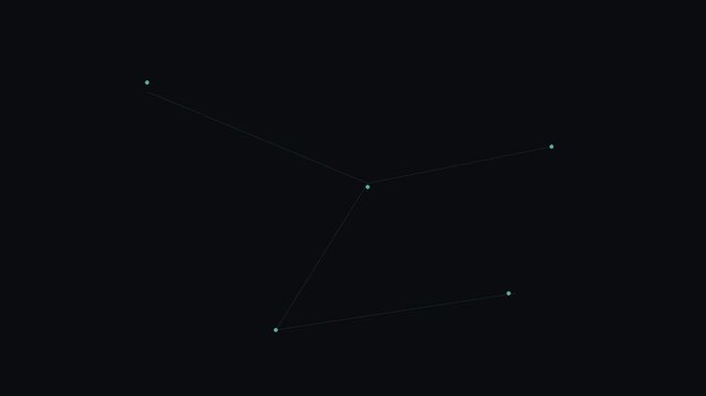 Constellation star map night sky astronomy space universe galaxy cosmos celestial science background