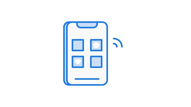 Mobile App Animated Icon