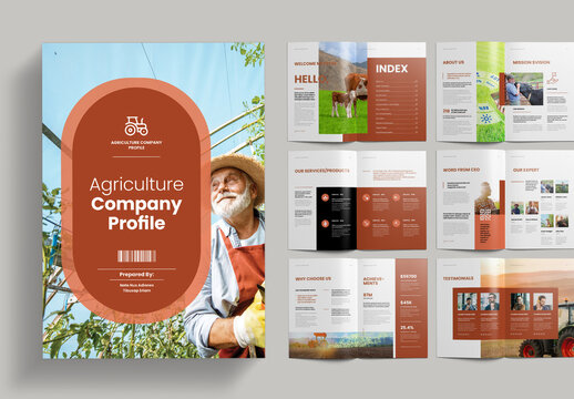 Agriculture Company Profile Brochure