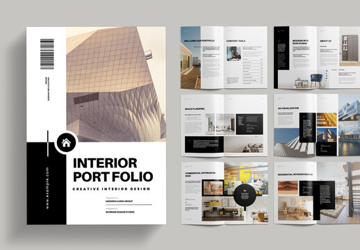Interior Design Portfolio Template