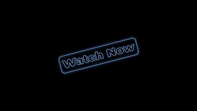 CTA Watch Now Text Animation
