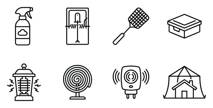 Pest control methods and devices for eliminating insects and rodents from home and garden environments.