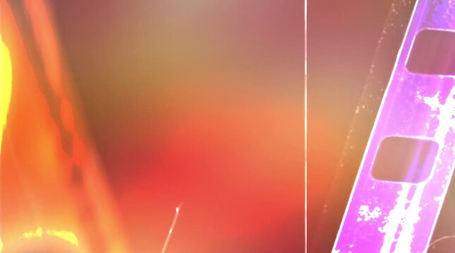 Aesthetic warm gradient blur background