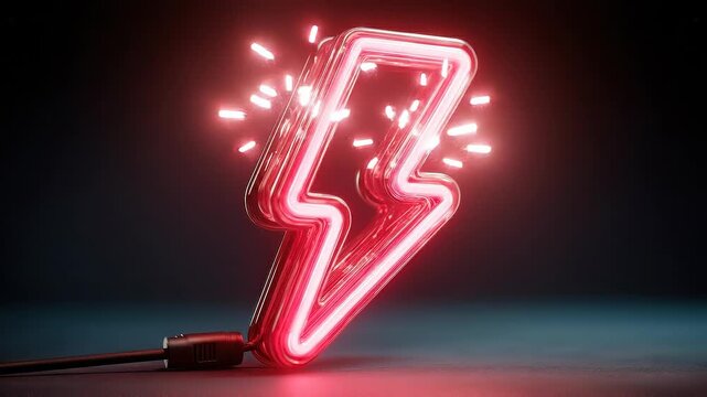 Seamless loop energy surge animation, dynamic reaction acceleration corporate technology background.