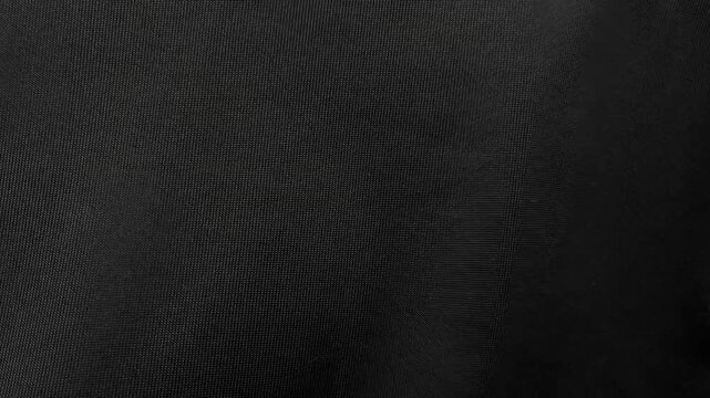 High-quality black wrinkled paper texture animation with stop-motion effect. Features professional studio lighting and minimal shadows for a clean look.