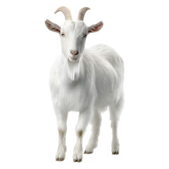 Obraz premium Goat on a white background