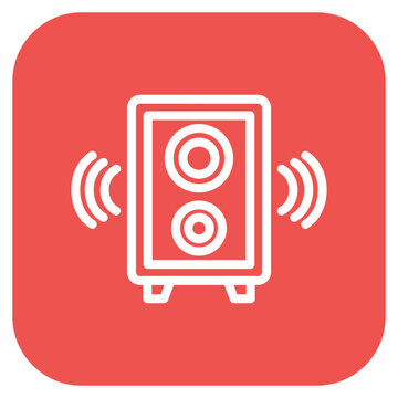 Smart Speaker Icon Style