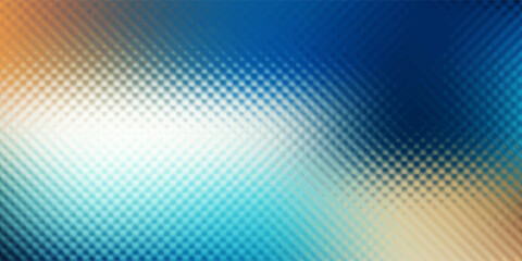 A striking abstract background with a frosted glass texture featuring a bright gradient swirl of blue orange yellow and red © Ridwan