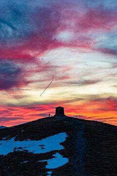 Sonnenuntergang Heukuppe - Rax - Hochsteiermark - &Ouml;sterreich
