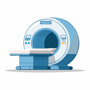 MRI Scanner Machine Illustration