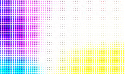 Fototapeta premium abstract geometric pattern with gradient colorful squares on white