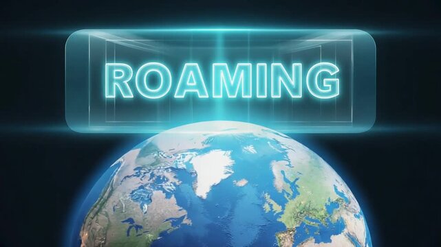 Roaming around the world.