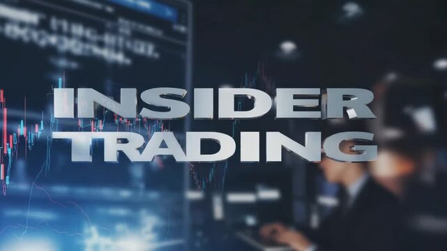 Text "insider trading".