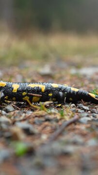 Feuersalamander Portrait Video