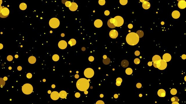 Abstract Gold blurry bokeh background with lights particles on dark background. Abstract motion background shining gold particles.
gold particles abstract awards background &ndash; Calm glitter,