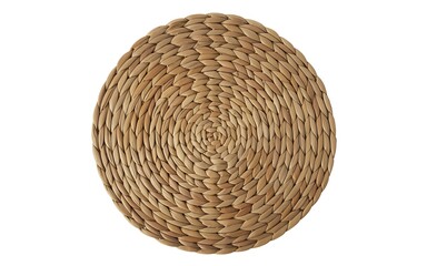 Obraz premium Organic Fiber Round Place Mat Eco Friendly Dining Tableware Photo
