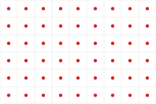 Packed single-pip dice pattern background