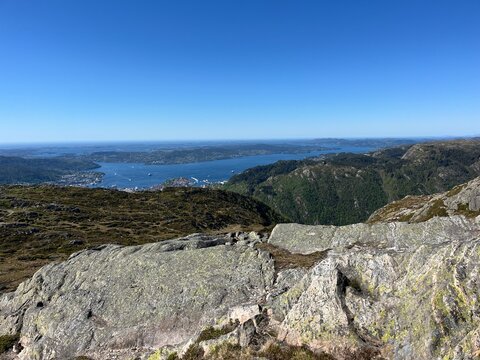 Mount Ulriken in Bergen, Norway, Nordic Countries