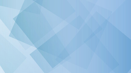 Fototapeta premium Modern Pale Blue Geometric Background with Layered Translucent Rectangles and Corporate Gradient.