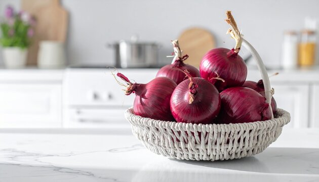 Rote Zwiebeln