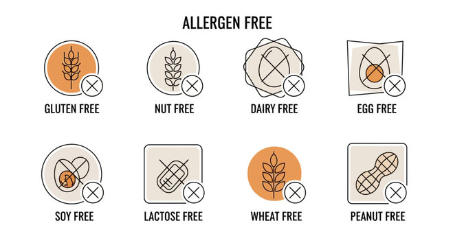 Allergen Free Food Icons A Comprehensive Guide to Dietary Restrictions and Safe Eating