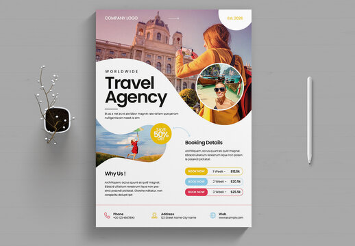 Tarvel Agency Flyer Template