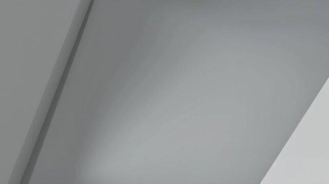 Contemporary architectural detail showcasing a minimalist design with clean lines and soft shadows on a smooth gray surface, creating an elegant and modern abstract background