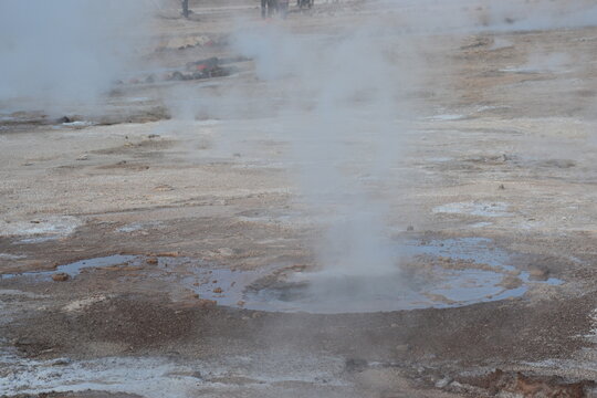 G&ecirc;iseres de Tatio - Deserto do Atacama