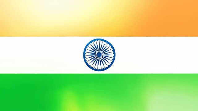 Republic Day Independence celebration in Indian theme with tricolor wave of India on 26 January and 15 Agust showing Independent national pride Day spirit in patriotic Made in India background today