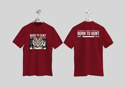 T Shirt Design Print Template