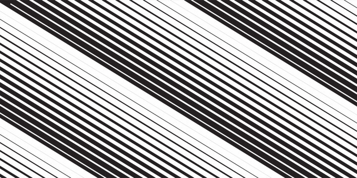 Half tone gradient line pattern. Faded halftone black lines. Fading gradient background. Horizontal abstract geometric texture with parallel stripes. Black and White Stripes. Vector illustrator. 11:11