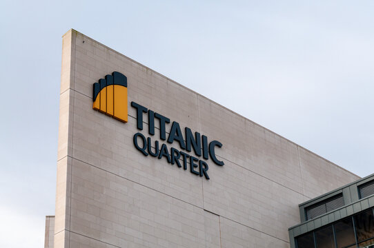 Titanic Quarter, Belfast, home to a number of modern businesses, residential buildings and workspace campus that fosters innovation, research, and growth.