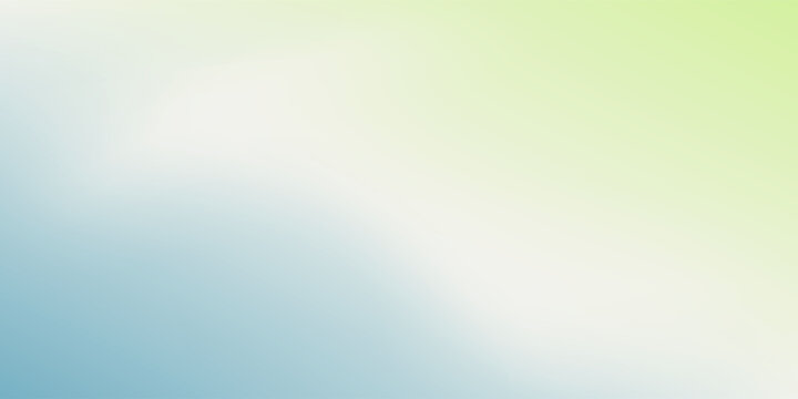 Abstract gradient background with soft green, blue, and white hues. Smooth gradient with a blend of green and blue tones. Perfect for modern designs. Simple diagonal gradient background backdrop.