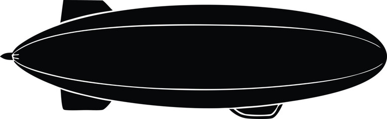 Airship Blimp Dirigible Flying Transportation Vehicle © Lost Life