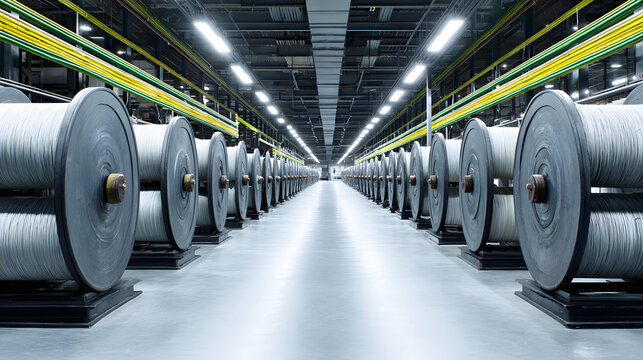 Massive kinetic flywheel energy storage system in a datacenter mechanical room.